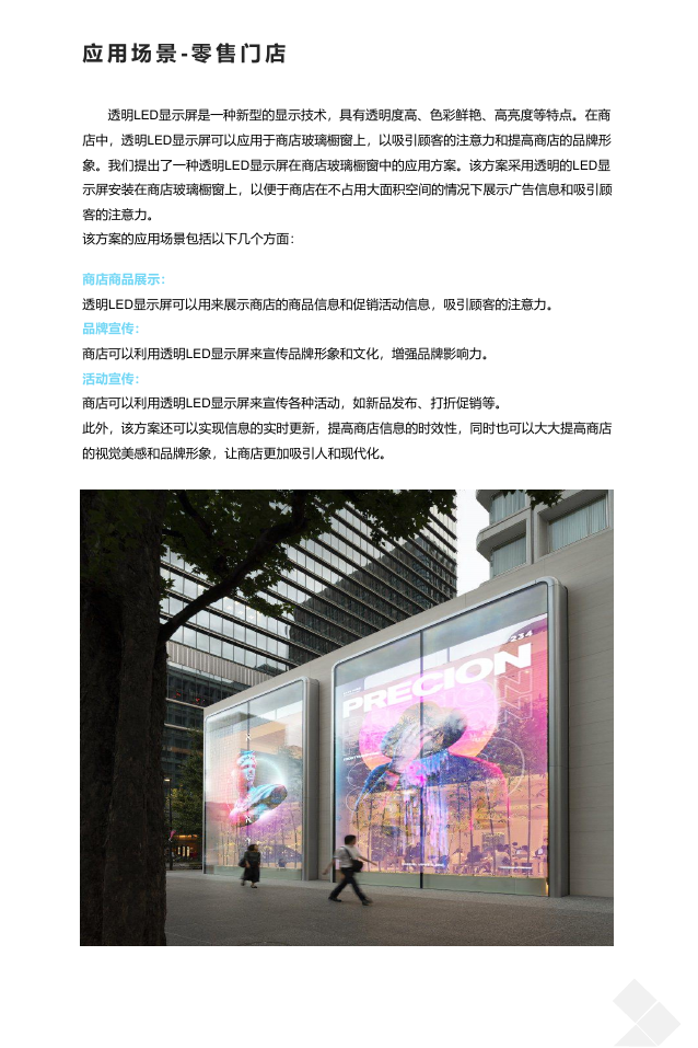 柔性透明薄膜显示屏 14